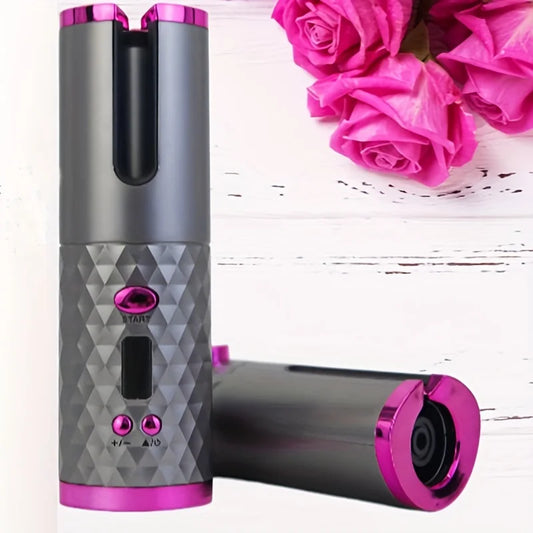 USB Automatic Hair Curler & Power Bank