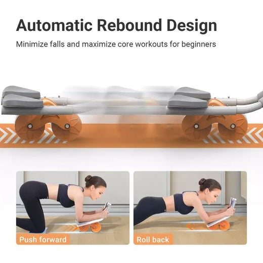 Automatic Rebound Abs Abdominal Exercise Roller